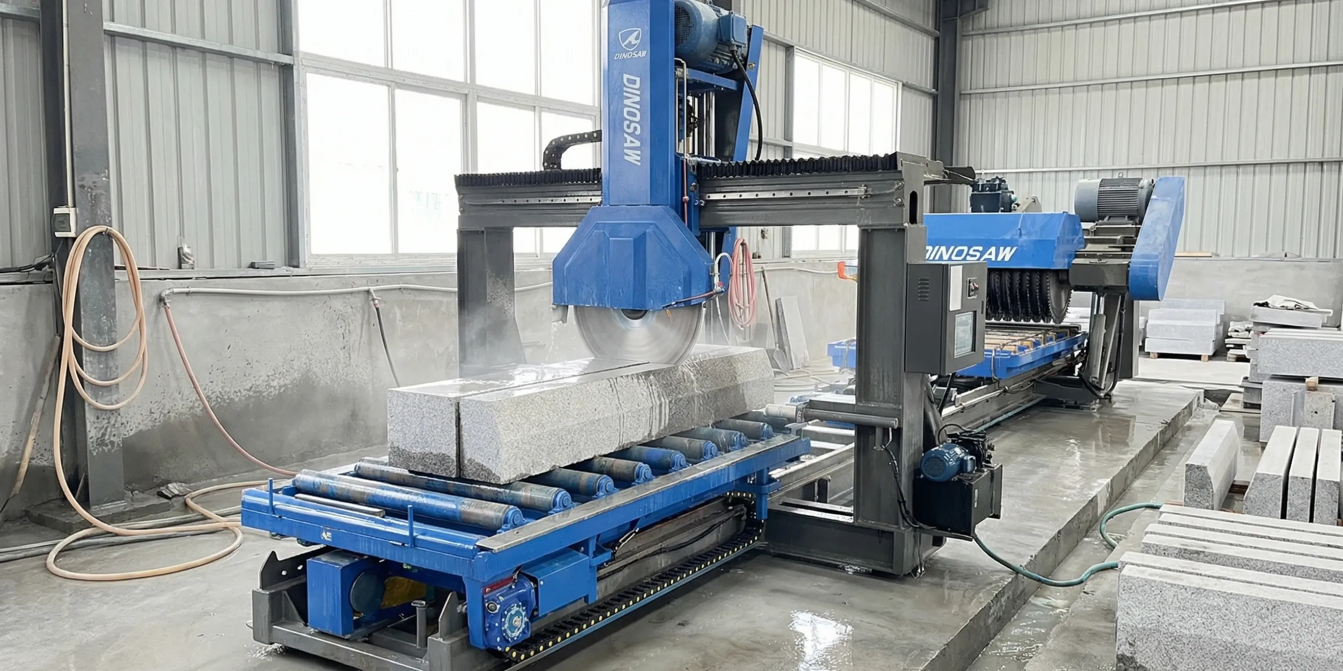 Automatic Kerbstone Cutting Machine