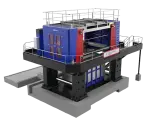 Dinosaw Machine 업피드 씬 멀티 와이어 석재 절단기