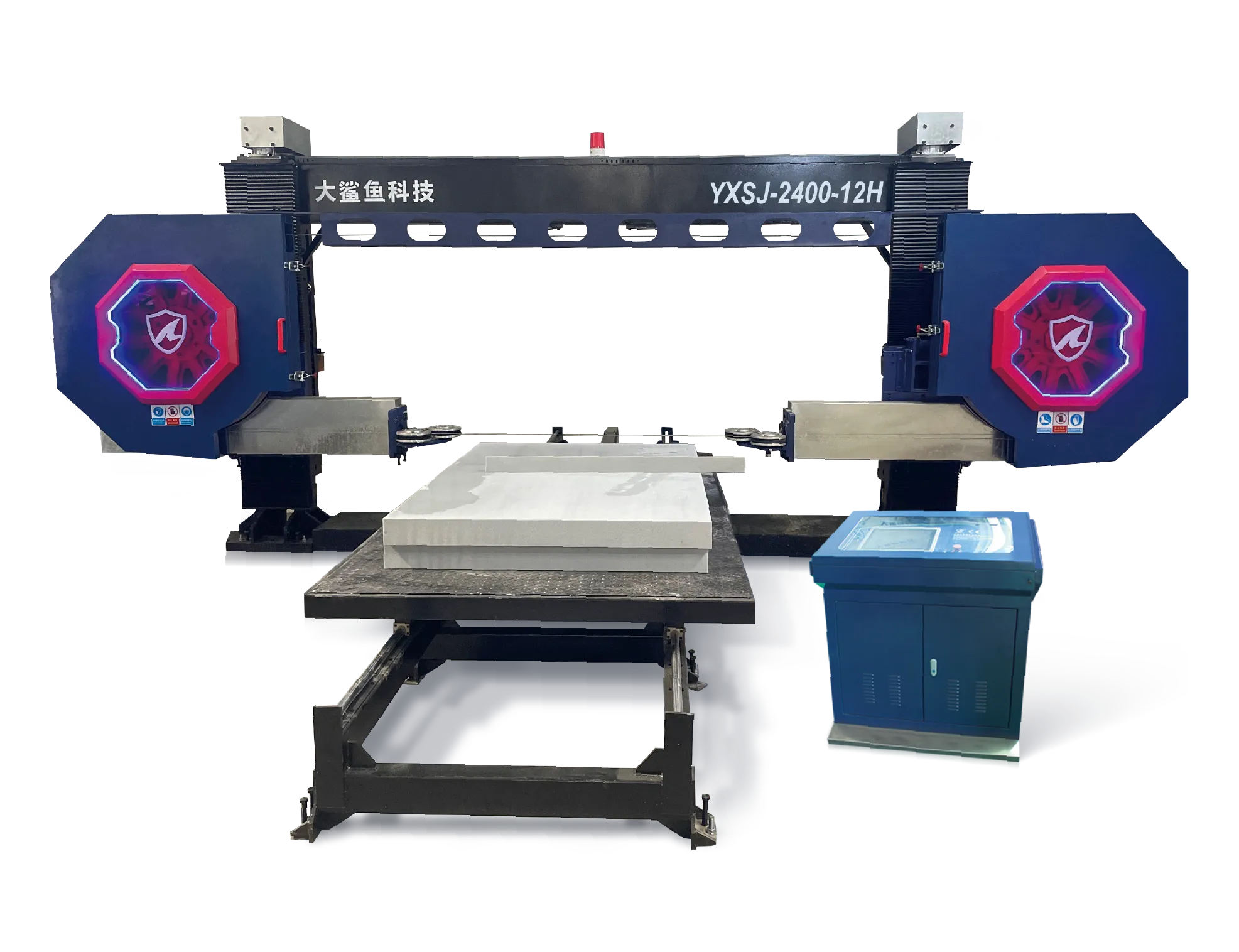 CNC金刚石绳锯切割机用于发泡陶瓷