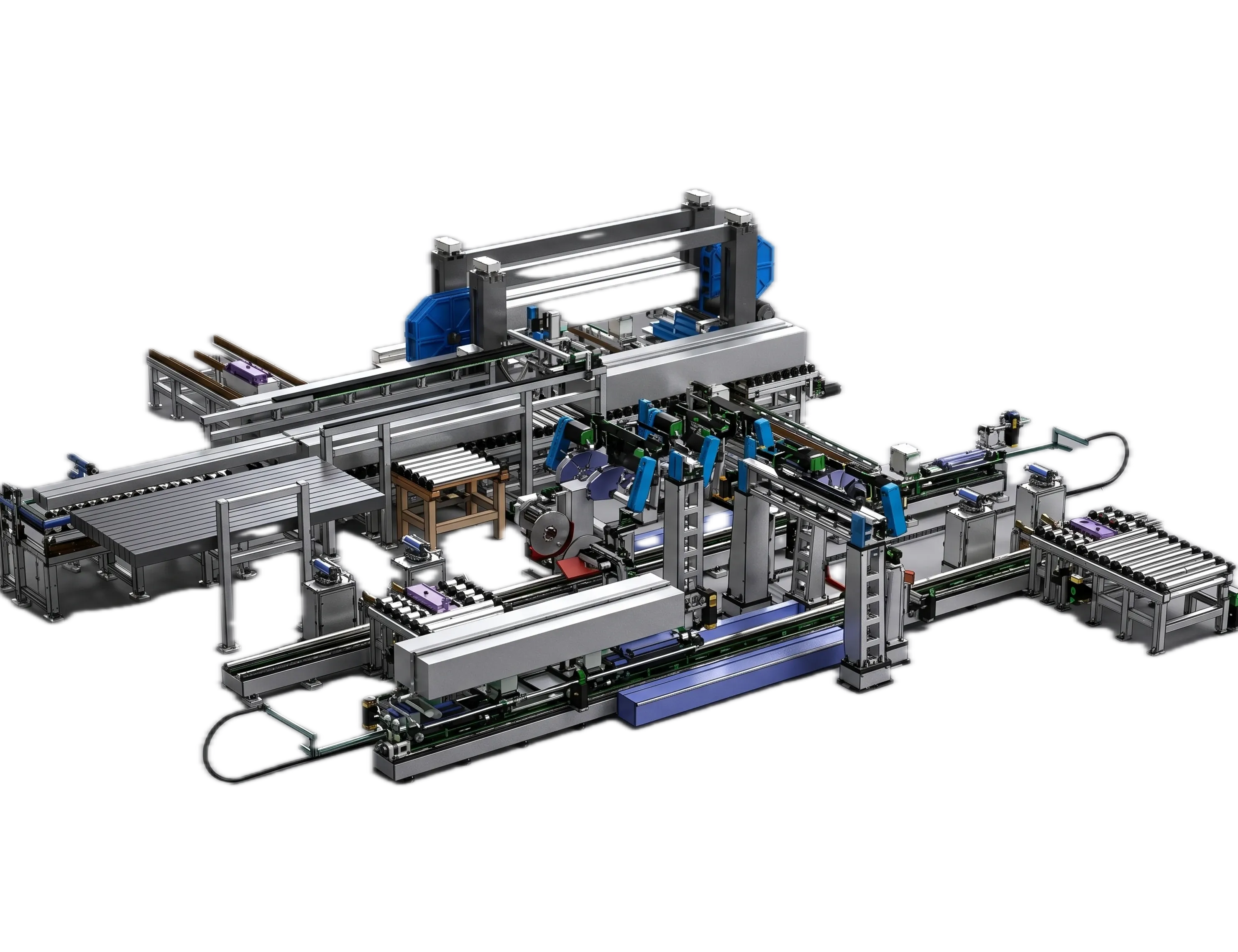 Cathode Carbon Block Machining Line for Aluminum Smelters - Dinosaw Machine