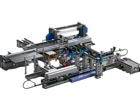 Cathode Carbon Block Machining Line for Aluminum Smelters - Dinosaw Machine