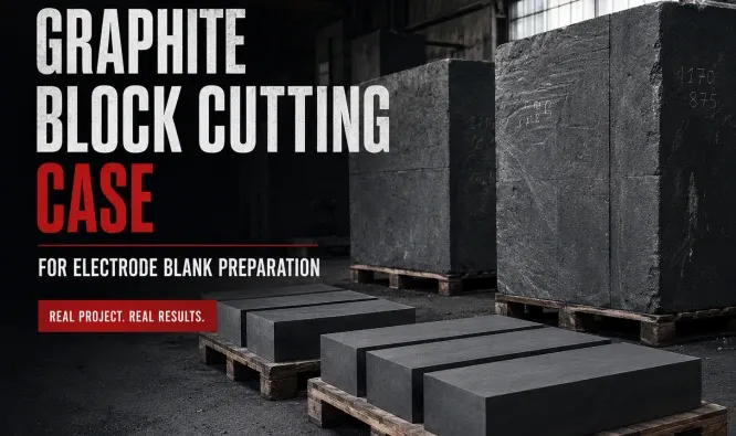Cathode Carbon Block Processing Line Edge Trimming, Groove Machining, and Workshop Integration - Dinosaw Machine.webp