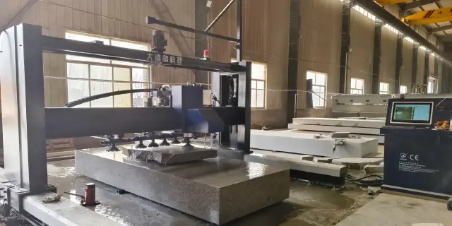 Dinosaw AI-Driven CNC Stone Polishing Machine with ATC 3-in-1 Mirror Finish Solution