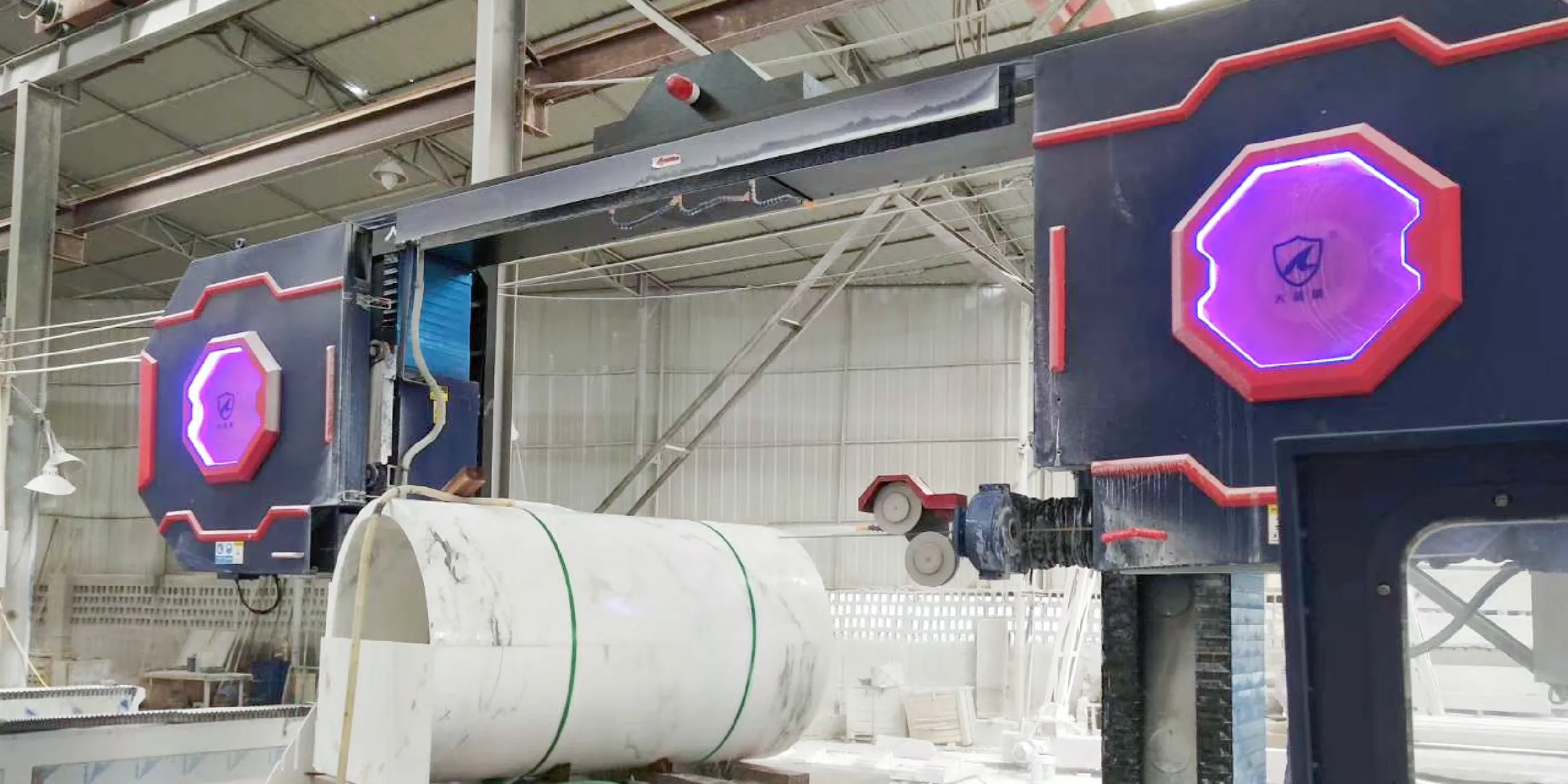 Marble Curved Panel & Column Wrap Cutting Case Study Using CNC Wire Saw Machine (1).webp
