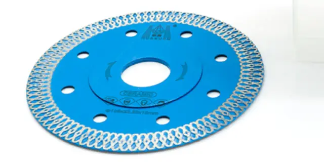 Ultra-Thin Turbo Mesh Diamond Cutting Disc for Porcelain (10)@1.5x