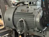 Dinosaw machine showing Industrial permanent magnet motor achieves 1.5㎡/h cutting speed for granite.