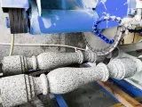 Dinosaw machine mostra Algoritmo integrato di taglio e lucidatura che elimina la rifinitura manuale
